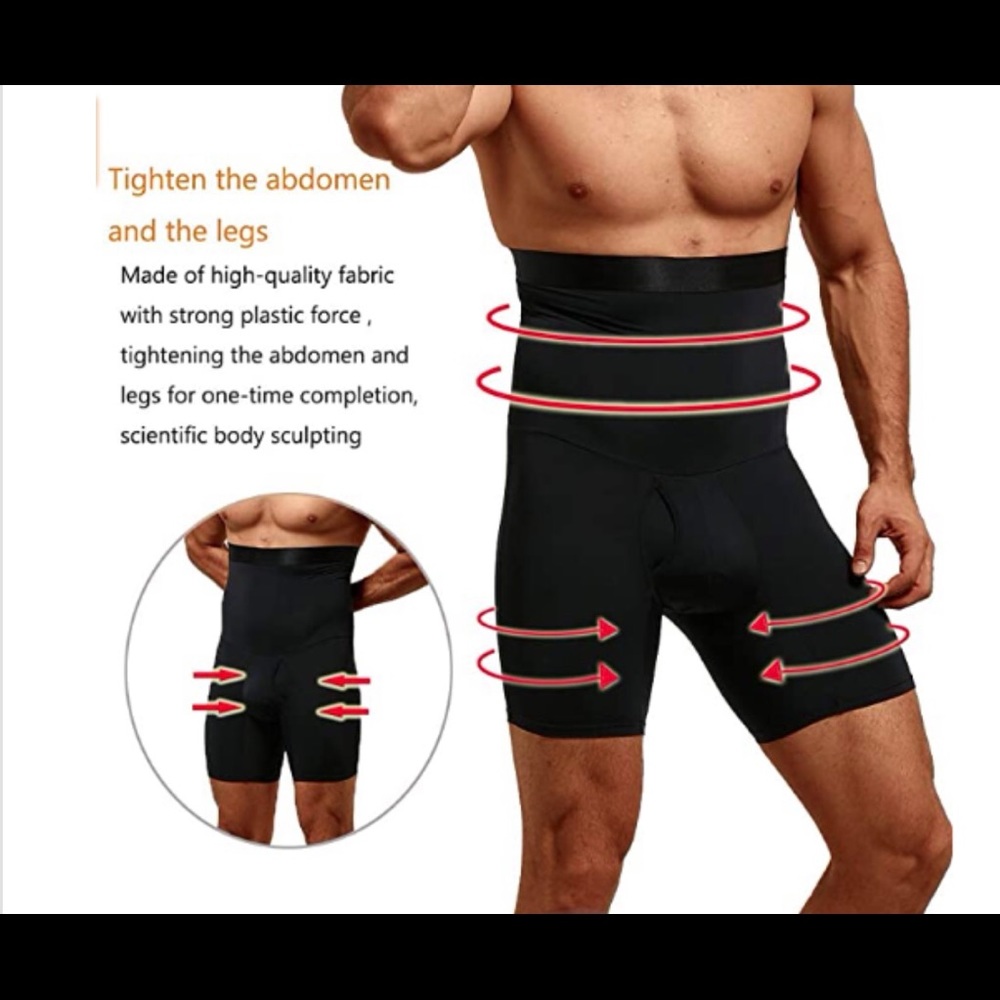 Tummy Control Shorts High Waist Slimming Body Shaper Compression Shapewear